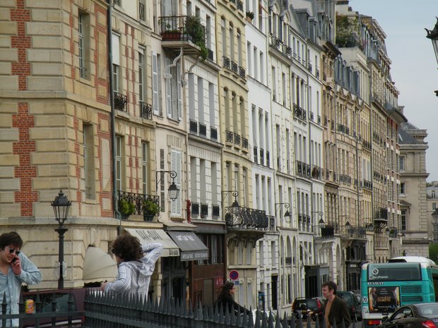  alignement de façades, Quai des Orfèvres
